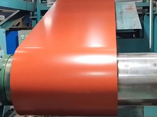 Color coated aluminum coil