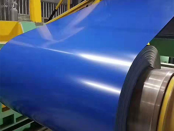 Color coated aluminum coil