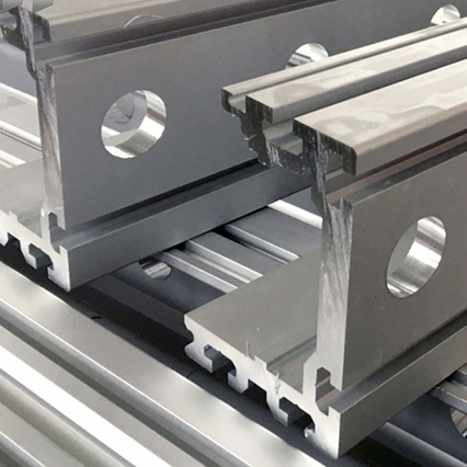 Aluminium Profile Factory Custom Large Industrial Aluminium Extrusion , Extruded Industrial Aluminium Profile 6061 6082