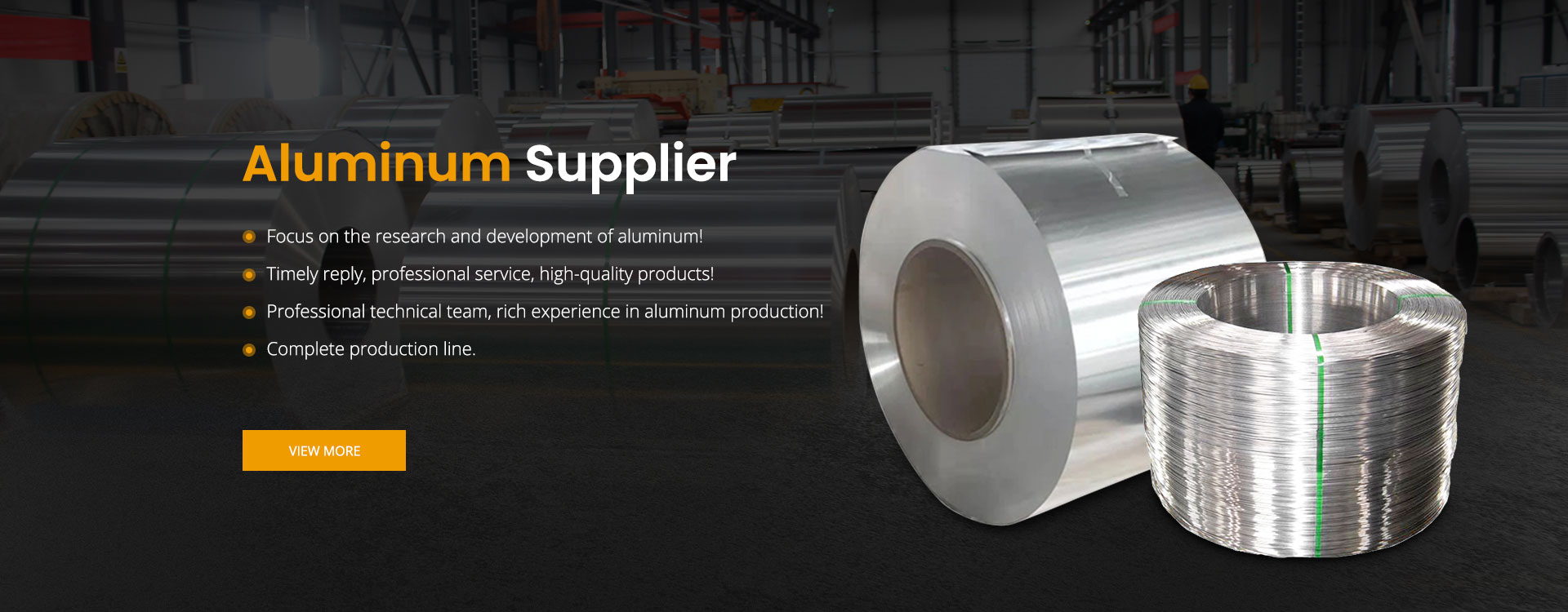 Aluminum coil wire